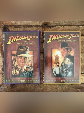 Indiana Jones Temple of Doom DVD + Bonus Widescreen THX 2003 Lucasfilm Collector